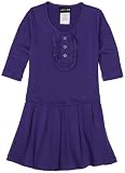 Paperdoll Girls 2-6x Knit Ruffle Dress,Purple,4T