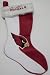 Arizona Cardinals Colorblock Plush Christmas Stocking