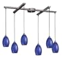 ELK Lighting 517-6S 6 Light Mulinello Multi Pendants Island