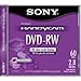 New High Quality SONY DMW60DSR2H 2.8 GB CAMCORDER 8 CM DOUBLE SIDED DVD RW (CD ACCESSORIES/STORAGE)