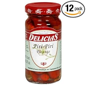Delicias Piri-Piri Peppers, 3.5-Ounce Bottles (Pack of 12)