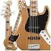Squier Vintage Modified Jazz Bass V 5-String Electric Bass Guitar Natural