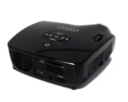 Greatest Selling price AAXA M2 Pico/Micro Projector with LED,  XGA 1024x768 Resolution, 110 Lumens, Media Player and HDMI