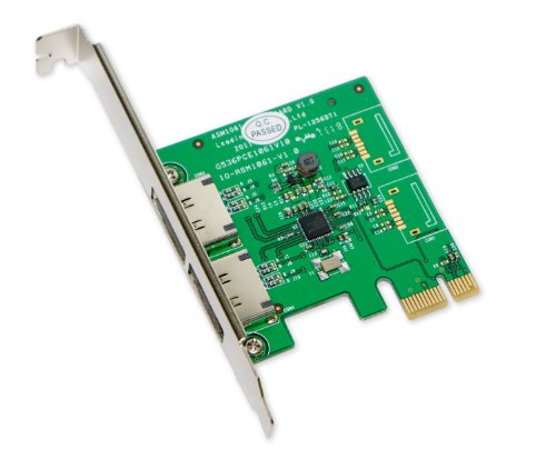 Syba 2 Port eSATA 6Gbps PCI-Express x1 Card (SY-PEX40038)