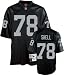 Art Shell Black Reebok NFL Premier 1976 Throwback Oakland Raiders Jersey - Large