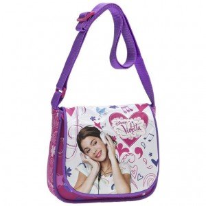 Borsa tracolla bianca Violetta Disney