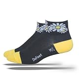 DeFeet Women's AirEator Daisy Maisy Cycling/Running Socks - AIRDMA