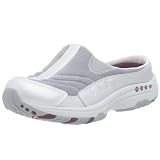 Easy Spirit Womens Traveltime Mule,Silver,10 M
