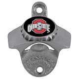 Ohio State Buckeyes Wall Mounted Bottle Opener - NCAA College Athletics - Fan Shop Merchandise