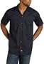 Dickies Men's Short Sleeve Work Shirt, Dark Navy, Small