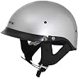 AFX Solid Adult FX-200 Touring Motorcycle Helmet - Light Silver