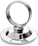 New Star 12 pcs Ring-Clip Place Card Holder Table Menu Holder Table Card Holder Table Number Holder Table Number Stand Banquet Table Place Card Holder Heavy Base