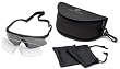 Revision Sawfly sunglasses Clear & Solar Essential Kit, Regular Colors: Sawfly Balistic Revision Eyewear Sunglasses in Re Vision Sawfly Essential Kit Regular, Black Model 400760401