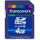 Transcend TS4GSDHC6 4GB SDHC Memory Card