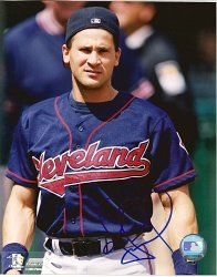 Omar Vizquel Cleveland Indians Signed 8x10 Photo #5