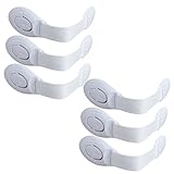 DEHANG チャイルドロック セーフティー ロック 多目的ストッパー ベビーガード ドアストッパー 食器棚/冷蔵庫/引き出し/戸棚/ワードローブロック(6個セット)