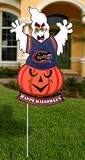 20" Lighted NCAA Florida Gators "Happy Halloween" Yard Decoration