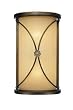 Minka Atterbury 2 Lt Sconce Deep Flax Bronze