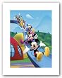 Mickey Mouse Clubhouse: Friends=Fun by Walt Disney 11"x8" Art Print Poster Disney