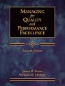 Managing for Quality and Performance Excellence (with CD-ROM)