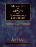 Managing for Quality and Performance Excellence (with CD-ROM)