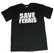 Save Ferris Ferris Bueller's Day Off 80's Retro Vintage T-Shirts White Printing (Adult - Multiple Sizes and Colors Available)