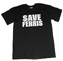"Save Ferris" Ferris Bueller's Day Off 80's Retro Vintage T-Shirts White Printing (Adult - Multiple Sizes and Colors Available)