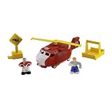 Fisher Price Geotrax Transportation System The Rescue Team Meet Chopper & Aiden Lights & Sounds