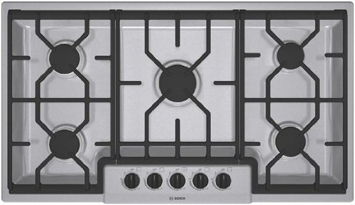 Bosch NGM3654UC 36 300 Series Gas Cooktop – Stainless Steel