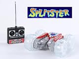 from UKayed  Splitster  Extreme Tumbling & Spinning Stunt Car - Tumbles - Splits Down The Middle - 360 Stunts - Lights - AS SEEN ON TV Model ISUKSPLITSTER