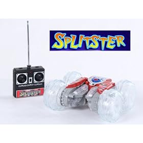 Splitster � Extreme Tumbling & Spinning Stunt Car - Tumbles - Splits Down The Middle - 360 Stunts - Lights - AS SEEN ON TV