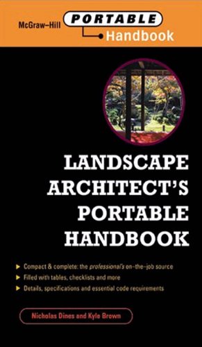 Landscape Architect's Portable Handbook (Mcgraw-Hill Portable Architecture)
