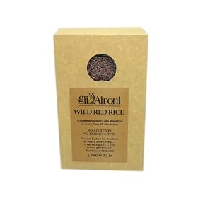 Wild Red Medium Grain Italian Rice by Gli Aironi