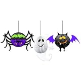 Gruesome Group 3-D Halloween Hanging Decoration (3 pack)