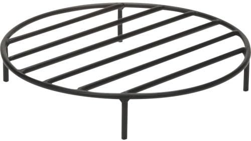 Shop Chimney Black Steel Fire Ring Grate - 12 inch