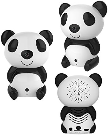 SieveBetter(TM) FI-320W Panda Wireless Cloud IP Wifi Surveillance Security Camera, HD 720p CMOS 1MP 1.0 Megapixel Cute IP Camera, Built-in IR Cut up to 10M, Night vision (pack of 3)