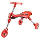 Produkt-Bild: Quick Smart Falt-Mini-Kinderdreirad Marienk&auml;fer, rot/ schwarz, 58x34x42 cm