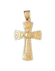 CleverEves 14k Gold Pendant Cross 6.9 - Gram(s)