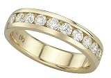 14K Diamond Man's Wedding/Anniversary Band - 1.00 Ct.