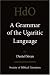 A Grammar of the Ugaritic Language: Second Impression with Corrections