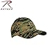 Rothco Supreme Camo and Solid Color Low Profile Cap – Adjustable Rugged Outdoor Baseball Hat