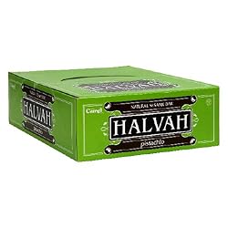 Camel Halvah Bar, Pistachio, 3-Ounce Bars (Pack of 20)