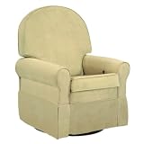 Sienna Upholstered Glider Rocker - Sage Green by Shermag