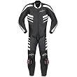 Alpinestars CR Men's 1-Piece Leather Street Bike Motorcycle Race Suits - Black