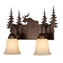 Yellowstone Collection 2 Light Vanity Wall Sconce