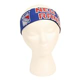 New York Rangers Girls / Womens Jersey Style Mesh Headband