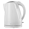 Russell Hobbs 15075 1.6 L Plastic Buxton Kettle in White with Concealed 3 kW Element