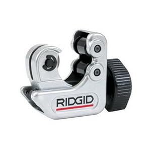 inch ridgid quarters cutter tubing close