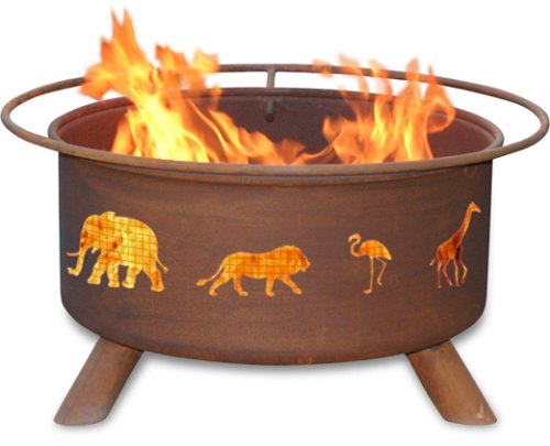 Patina Products F113,  30 Inch Safari Fire Pit