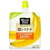 ミニッツメイド 朝バナナ 180g＊6個 あした
